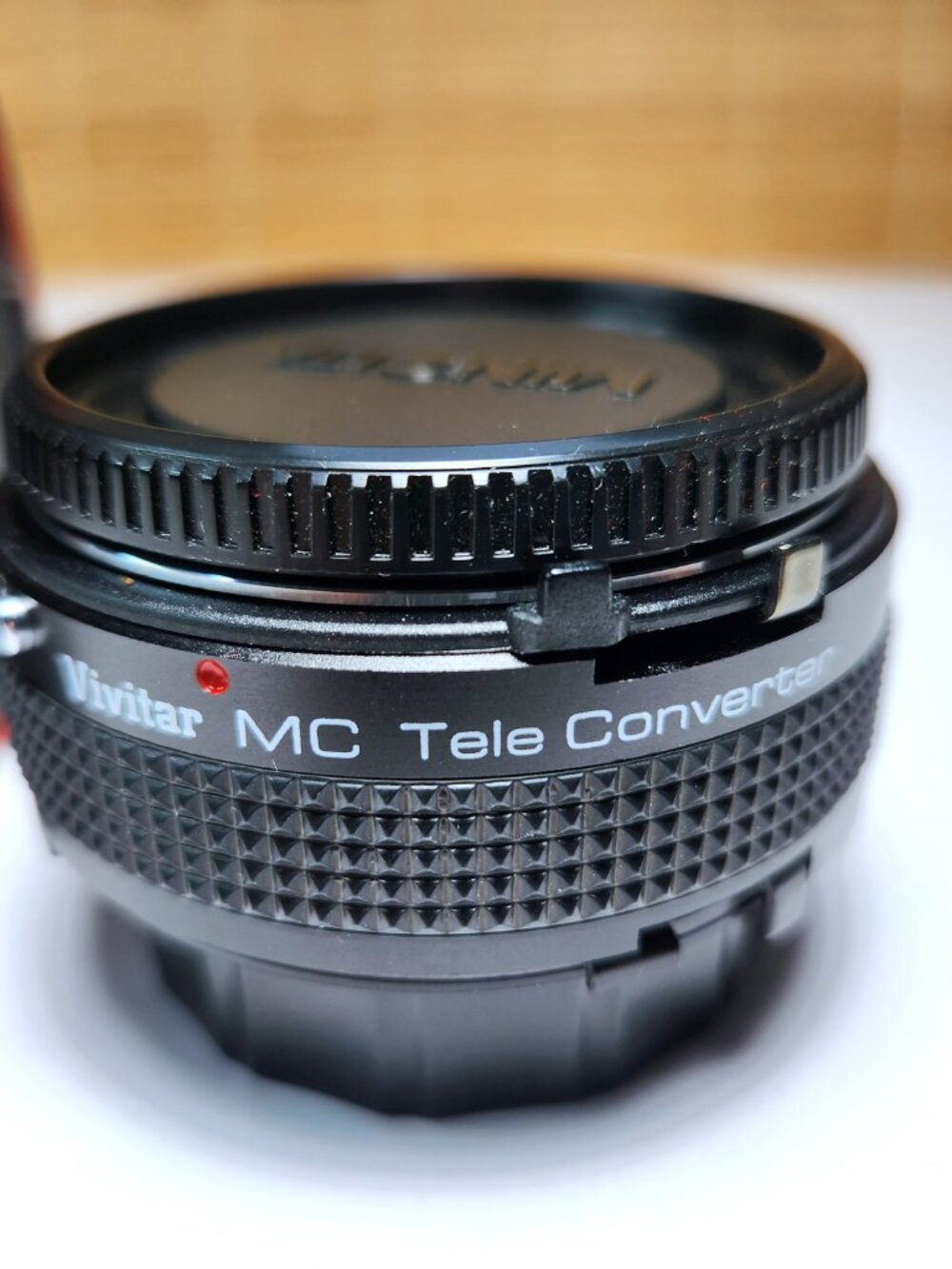 Vintage Vivitar MC Tele Converter 2X 5 Lens Minolta MD Mount Case Japan